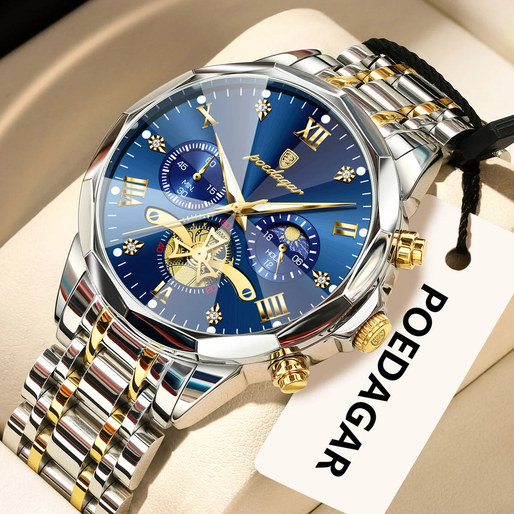 Luxury waterproof watch for men